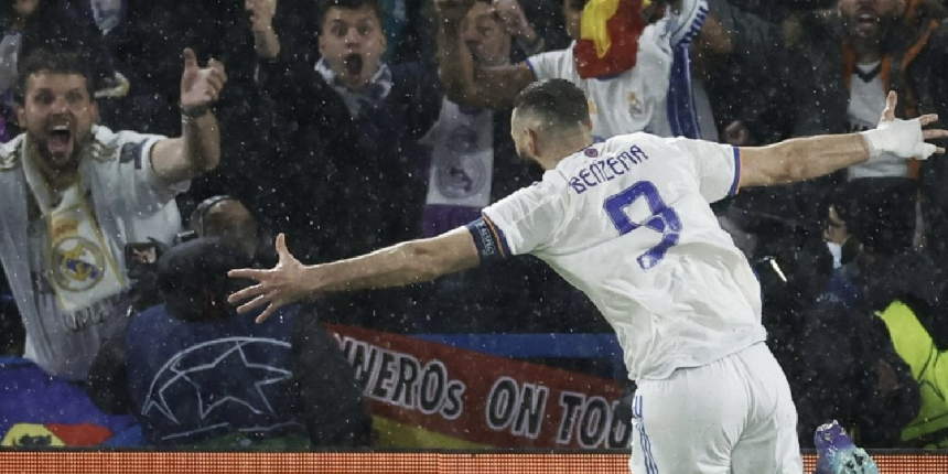 Benzema'nın gecesinde Real Madrid avantajı kaptı!