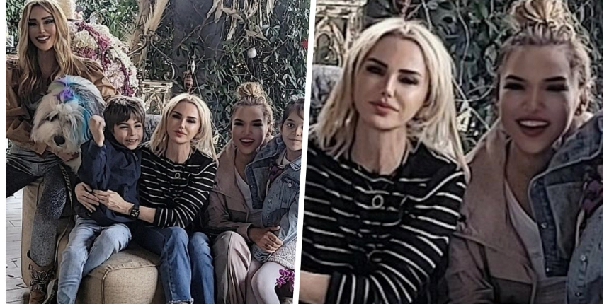 Seren Serengil, Ece Erken ve Demet Akalın'la fotoğrafını paylaştı... Abartılı photoshop yüzünden kimse tanıyamadı
