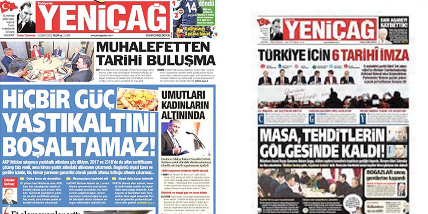 Yeniçağ gazetesi ulusal çapta basılı yayıncılığa son verdi: Birçok bayide yer almayacak