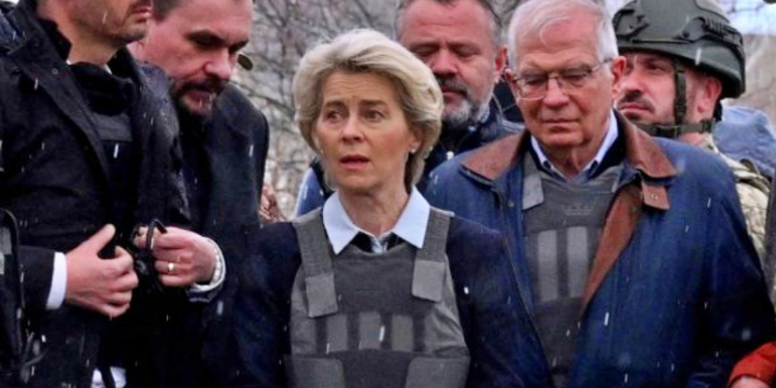 Von Der Leyen'in Bucha'da cesetleri gördüğü anki tepkisi gündem oldu!