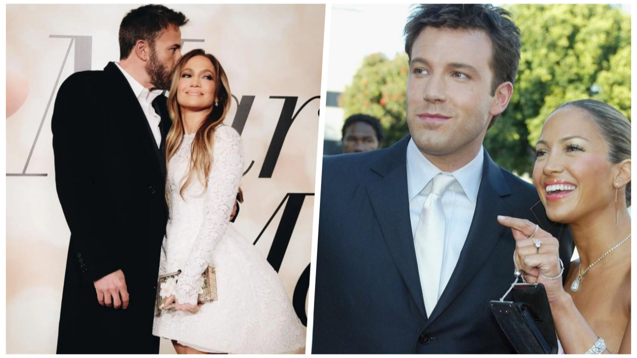 Evlenecekken ayrılan Jennifer Lopez ile Ben Affleck yıllar sonra yeniden nişan yüzüklerini taktılar