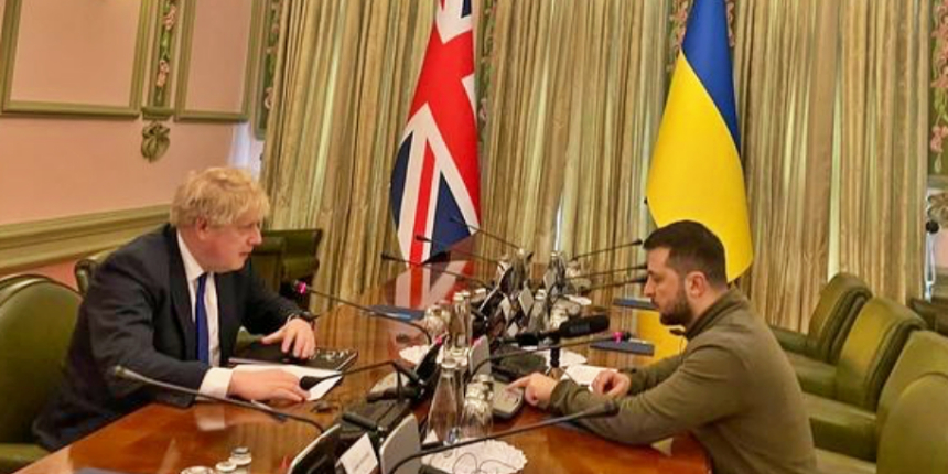 İngiltere liderinden Kiev'e sürpriz ziyaret! Zelenskiy ile görüşüyor!