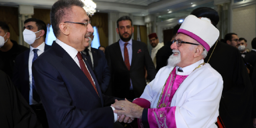 Cumhurbaşkanı Yardımcısı Oktay, Ruhani Liderler ve Diplomatik Temsilciler ile iftarda buluştu