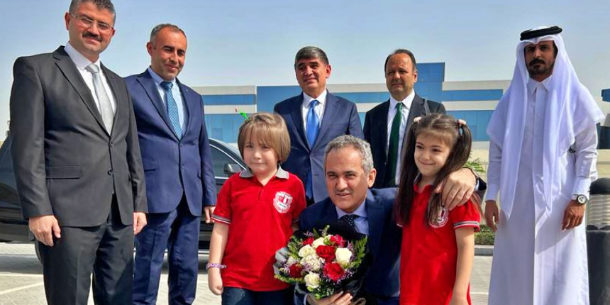 Milli Eğitim Bakanı, Katar Türk Okulu'nu ziyaret etti: Talimat verdi!