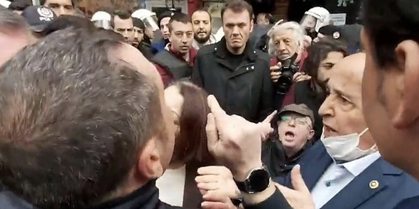 HDP'li vekil polise hakaret etti: Polis memuru "Ben Türk devletinin polisiyim" dedi