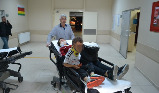 Beşiktaş taraftarları kaza yaptı: 6 yaralı...