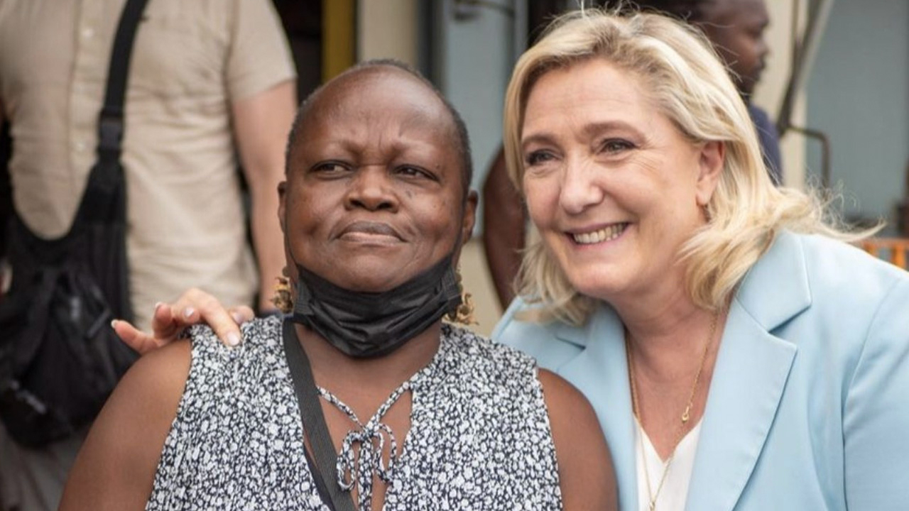 Marine Le Pen'in ırkçılığı 'ellerine' yansıdı: O paylaşımı büyük tepki çekti