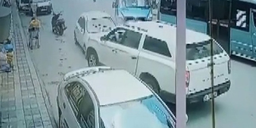 Ümraniye’de sürücüsü rahatsızlanan otomobil dehşet saçtı!