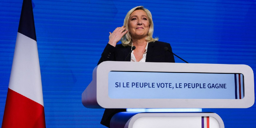 Le Pen: Kamusal alanda başörtüsünü yasaklayan bir yasa tasarısı hazırladık