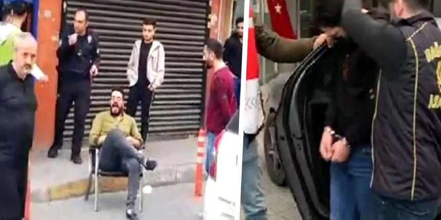 "Erkek olan buraya gelsin" diyen Suriyeli esnafın bileti kesildi: Sınır dışı edilecek!