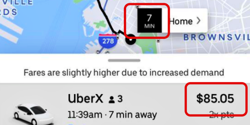 New York saldırısından sonra Uber ve Lyft fiyatları uçurdu!