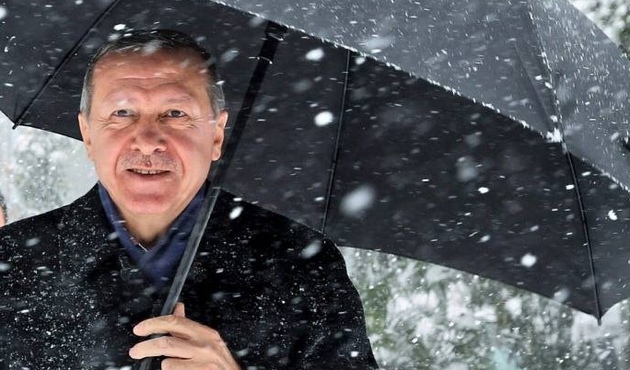 Havaların ısınmamasını da Erdoğan'a bağladılar!