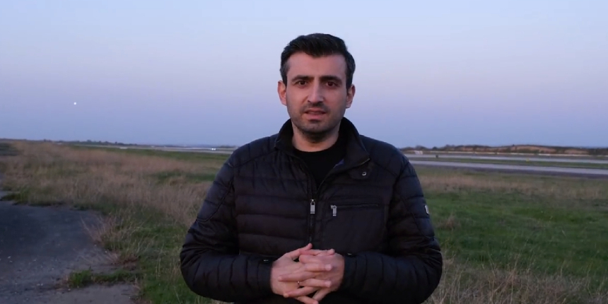 Selçuk Bayraktar, Akıncı B'nin performans dayanım test uçuşunu paylaştı