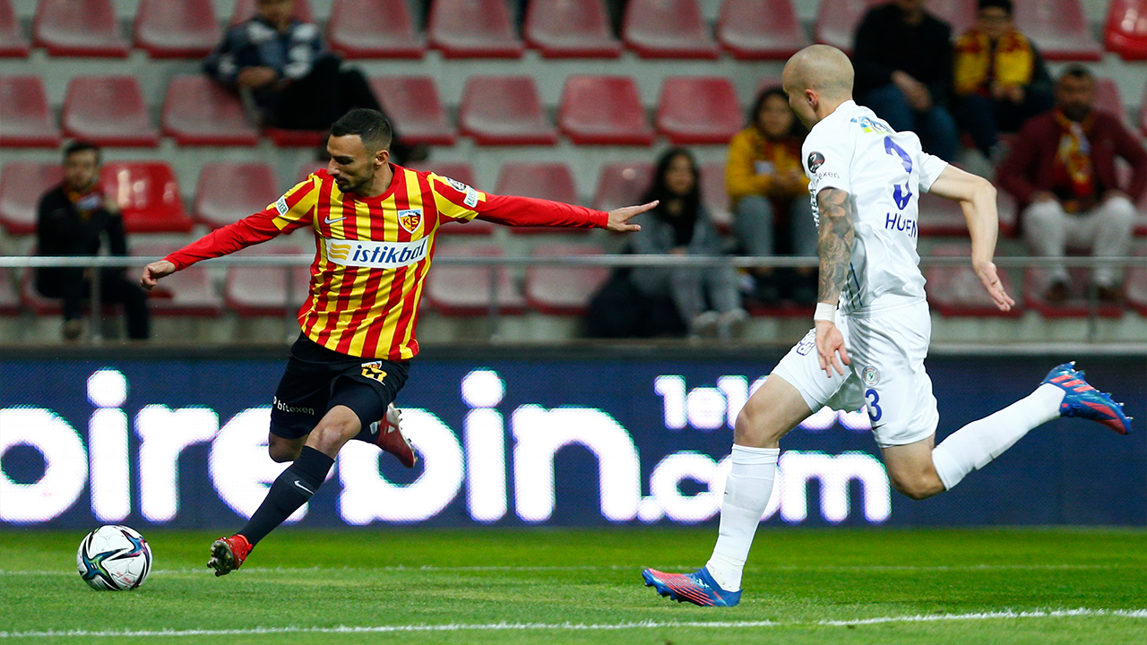 ÖZET | Kayserispor ile Rizespor 1-1 berabere kaldı!