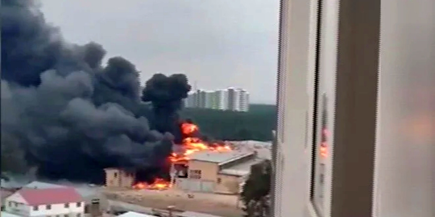 Rusya'dan Kiev'e yeni saldırı: Askeri tesis vuruldu!