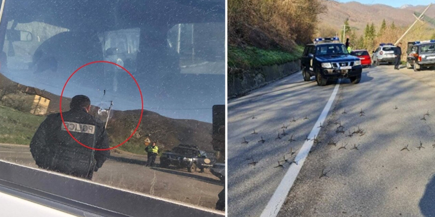 Kosova polisine Sırbistan sınırında dört ciddi saldırı: Vatandaşların korkutulması amacıyla yapıldı!