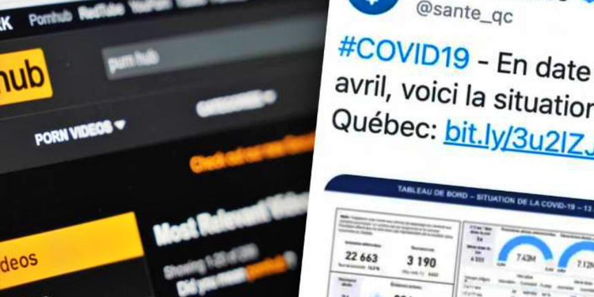 Quebec Sağlık Bakanlığı, vakalar yerine öyle bir şey paylaştı ki...