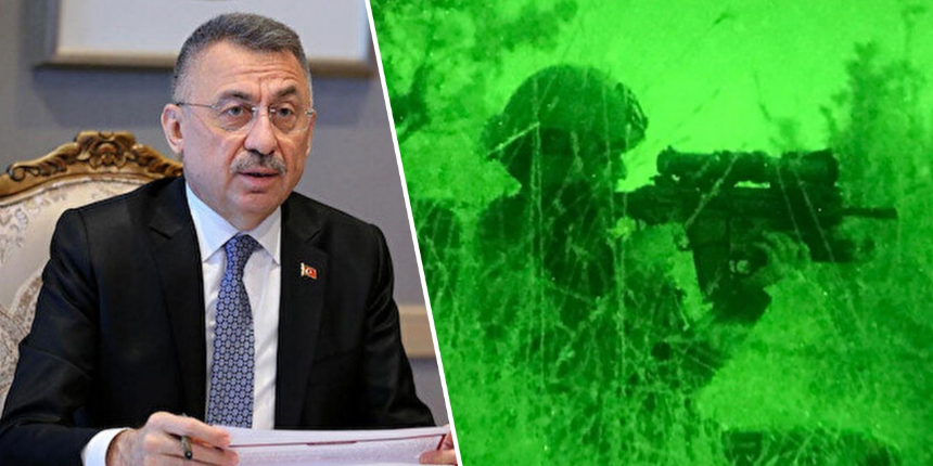 Fuat Oktay ve Ömer Çelik'ten 'Pençe Kilit Operasyonu' paylaşımı: Kalleş terör örgütüne ve destekçilerine aman vermemekte kararlıyız!