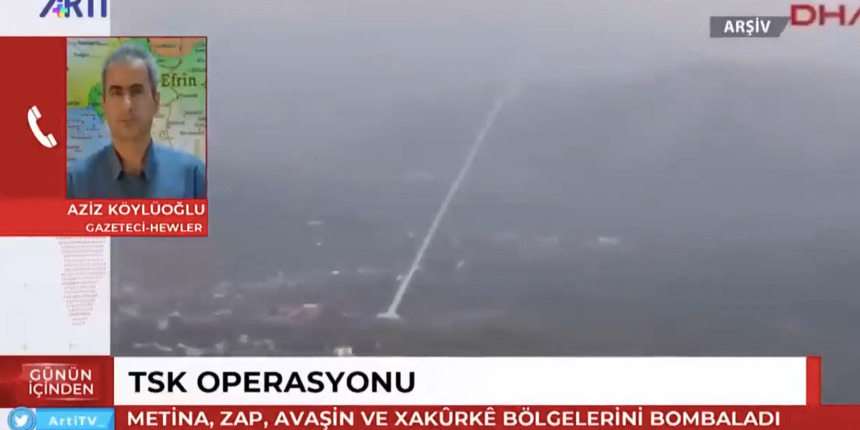 Canlı yayında büyük skandal! Türk askerine 'işgalci' diyerek teröristlerin açıklamasını verdiler