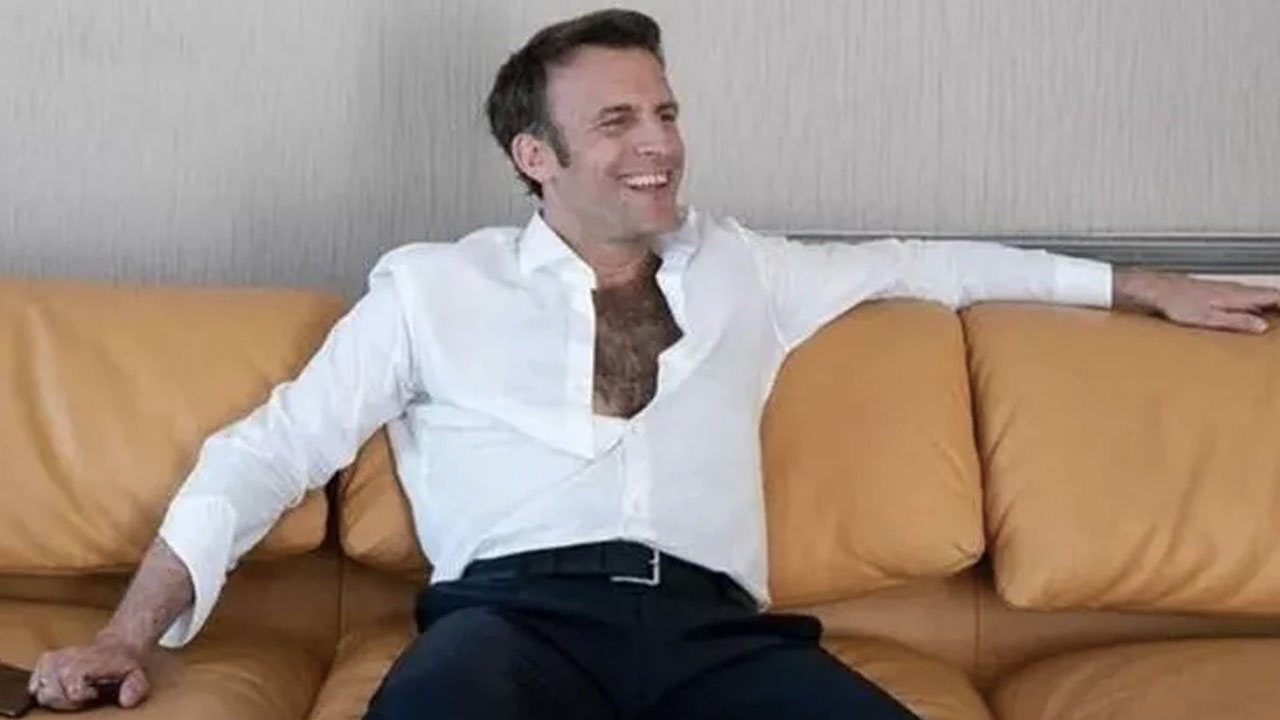 Fransa bu görüntüleri konuşuyor: Macron, oy için bağrını açtı