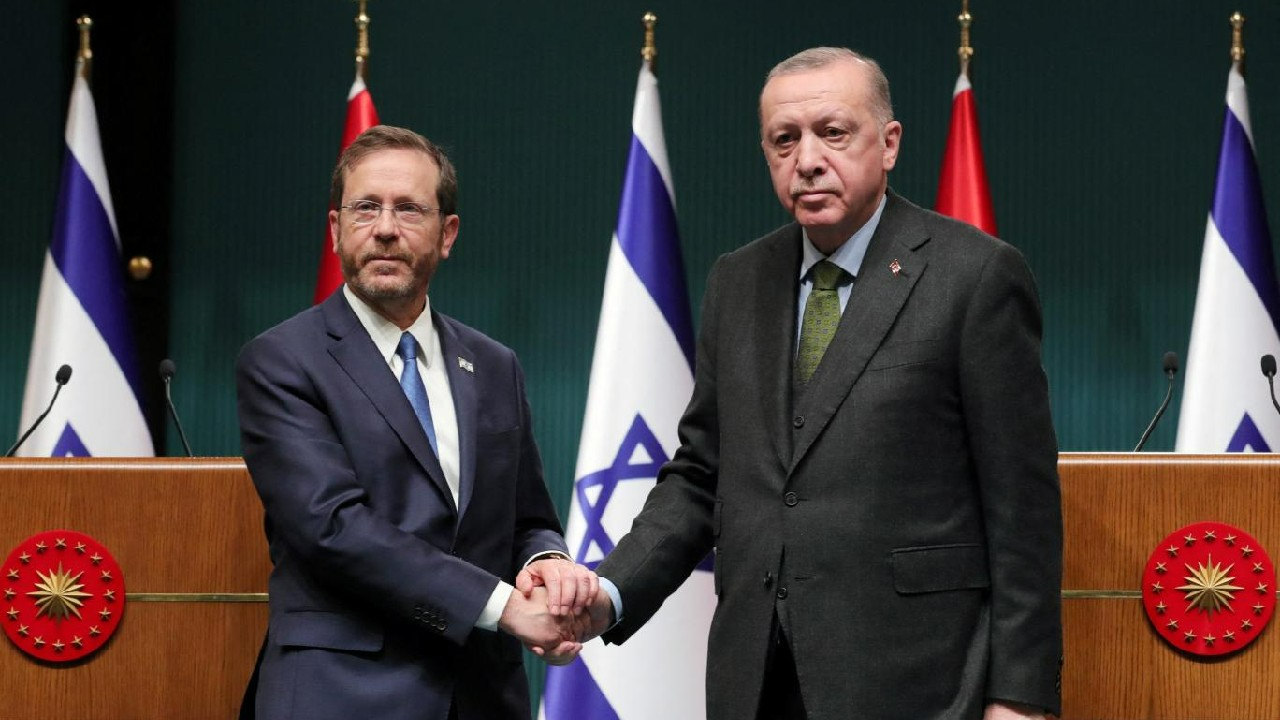 Cumhurbaşkanı Erdoğan, İsrail Cumhurbaşkanı Herzog ile görüştü!