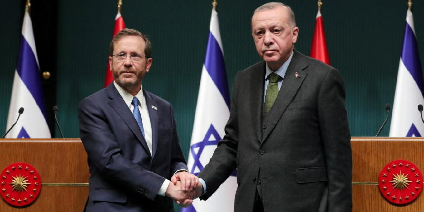 Cumhurbaşkanı Erdoğan, İsrail Cumhurbaşkanı Herzog ile görüştü!
