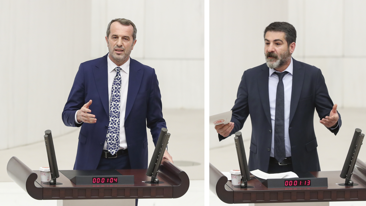 Eski futbolcu ve MHP Milletvekili Saffet Sancaklı'dan HDP'li Murat Sarısaç'a 'bu kafalar' tepkisi!