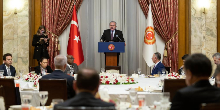 TBMM Başkanı Şentop: İfade özgürlüğünün arkasına saklanıp ırkçı politikalar yürütülüyor