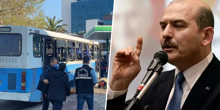 Bakan Soylu'dan Bursa'daki hain terör saldırısı sonrası ilk açıklama: EYP ile uzaktan patlatıldı!