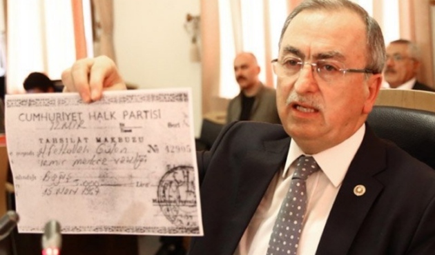 Yeni bir "bağış makbuzu" ortaya çıktı! İlk kez sosyal medyada paylaşıldı...