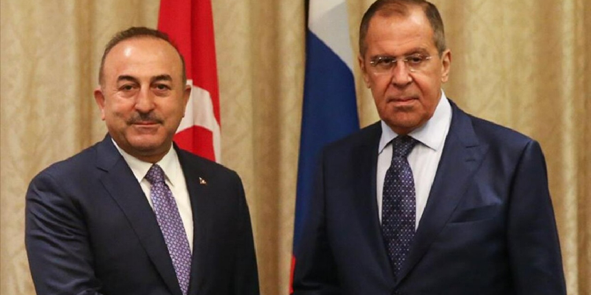 Dışişleri Bakanı Çavuşoğlu, Rus mevkidaşıyla görüştü