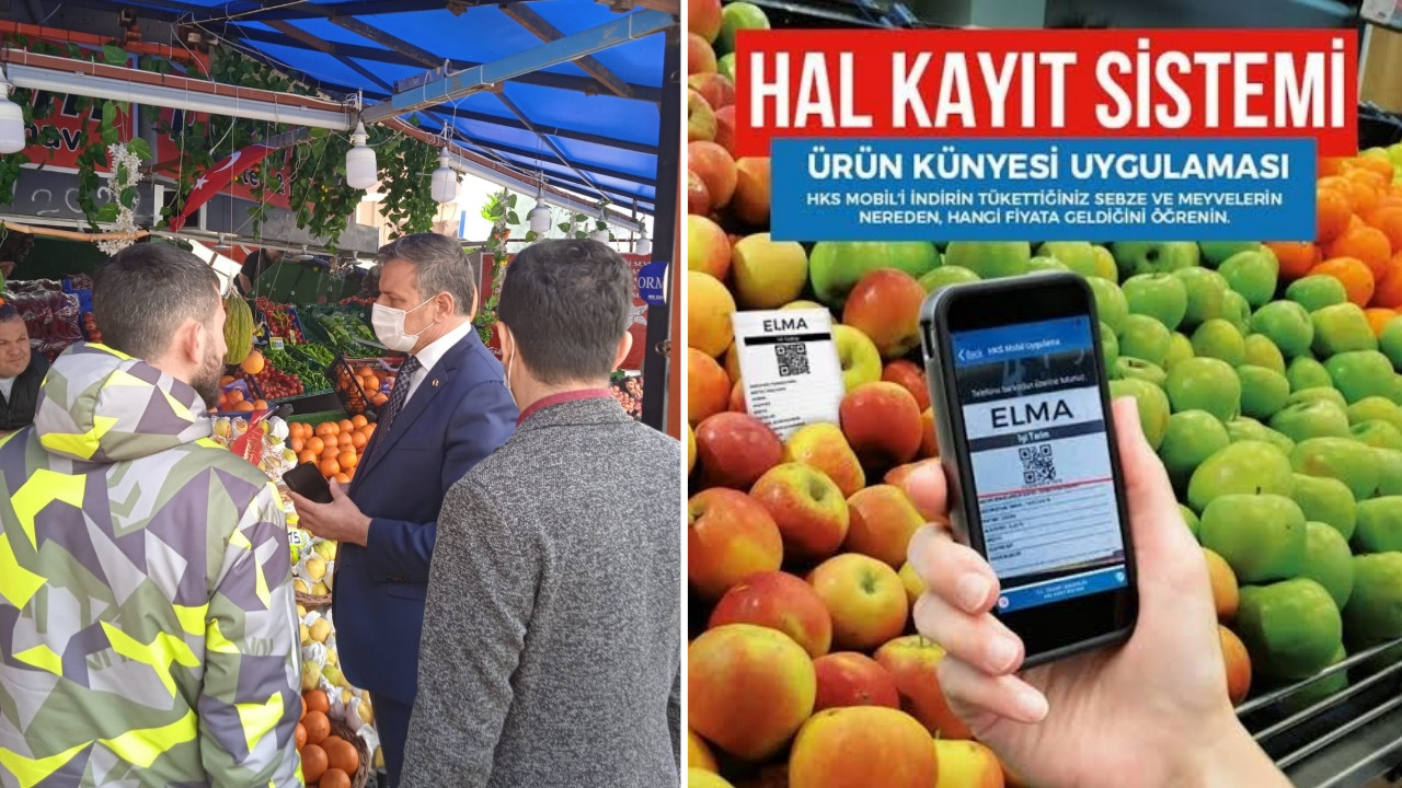 Hal Kayıt Sistemi mobil uygulaması devrede: Tarladan sofraya fiyat uçurumu pes dedirtti!