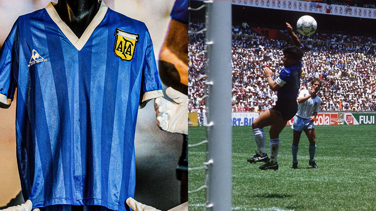Maradona'nın forması rekor fiyatla satıldı