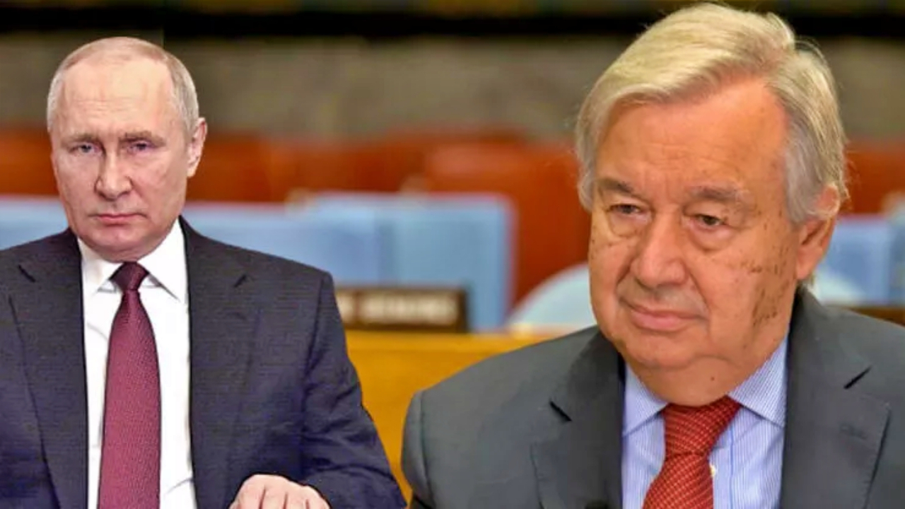 BM Genel Sekreteri, Rusya Devlet Başkanı Putin ile görüşecek!