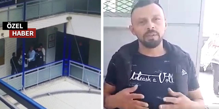 Kuşadası Belediye Başkan Yardımcısından pazar tezgahı isteyen vatandaşa yumruk!