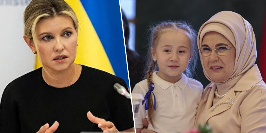 Ukrayna’nın First Lady’si Olena Zelenska: Emine Erdoğan'a minnettarım!