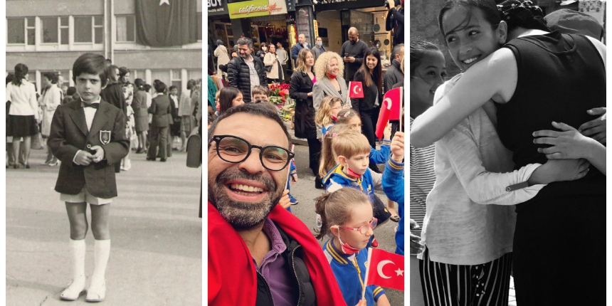 Ünlü isimlerden 23 Nisan paylaşımları