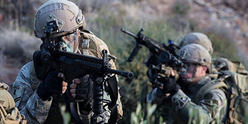 Taciz ateşi açan 7 PKK/YPG'li terörist öldürüldü