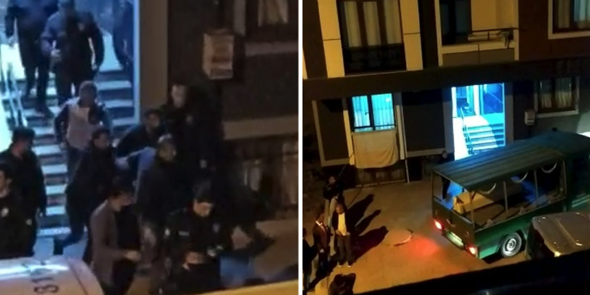 Tartıştığı karısını, çocuklarının gözü önünde boğazını keserek öldürdü
