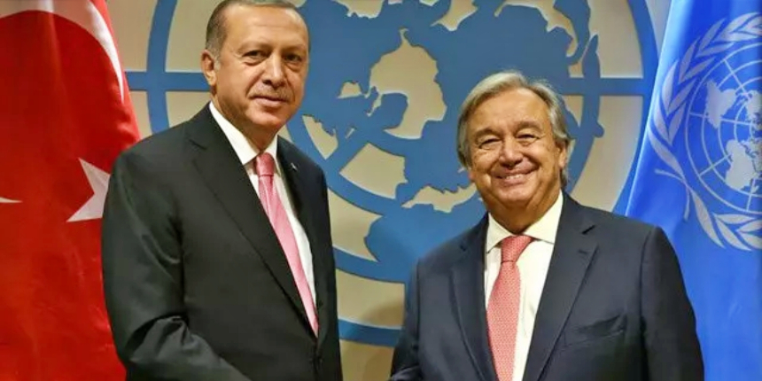 BM Genel Sekreteri Guterres'ten Erdoğan'a Ukrayna için teşekkür!