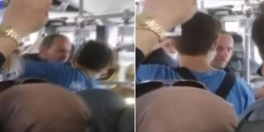 Metrobüste erkek yolcudan kadına akılalmaz tehdit: Senin gibi eşim olsa kafasını koparırım