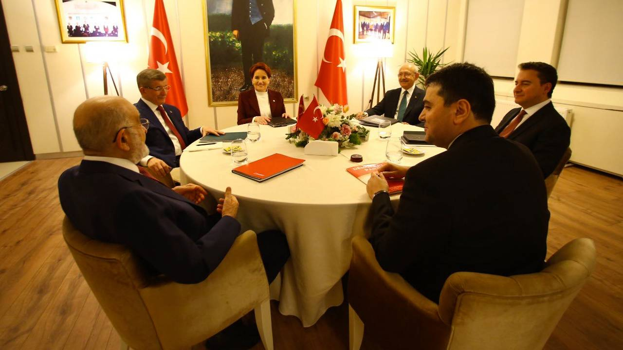 6 muhalefet partisinin görüşmesi sona erdi! Ortak bildiri yayınlandı