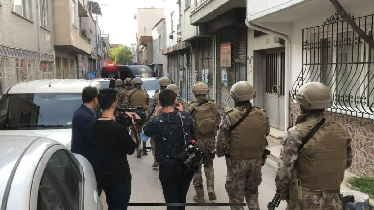 Bursa’da terör operasyonu