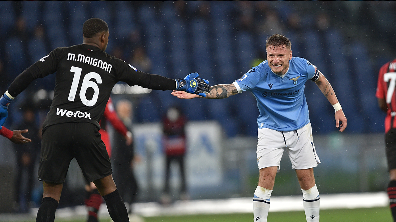 Milan, Lazio engelini son dakika golüyle geçti