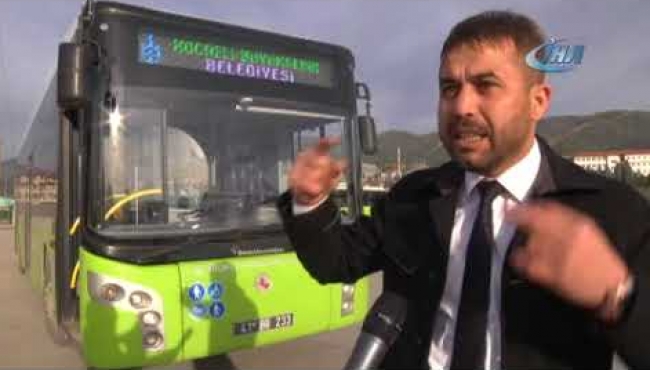 Dili boğazına kaçan bebeği otobüs şoförü kurtardı!