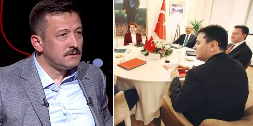 "Birbirlerini sevmiyorlar'' diyen Hamza Dağ'dan 6'lı masa yorumu: 'Buraya neden oturduk' der gibiler...