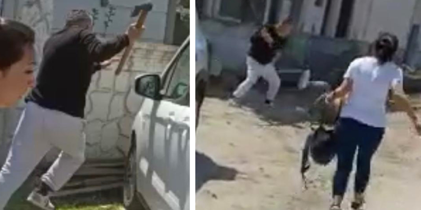 Gürültü nedeniyle tartıştığı komşusuna baltayla saldırdı