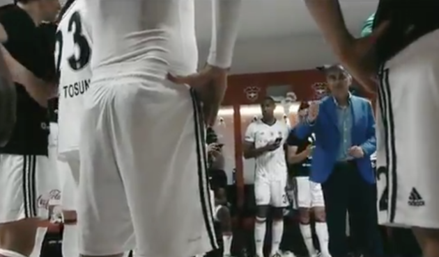Beşiktaş soyunma odasında Şenol Güneş rüzgarı / VİDEO