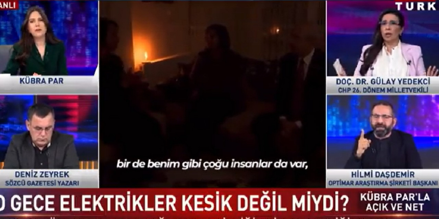 Canlı yayında tansiyon yükseldi! Reklama gitmek zorunda kaldılar!
