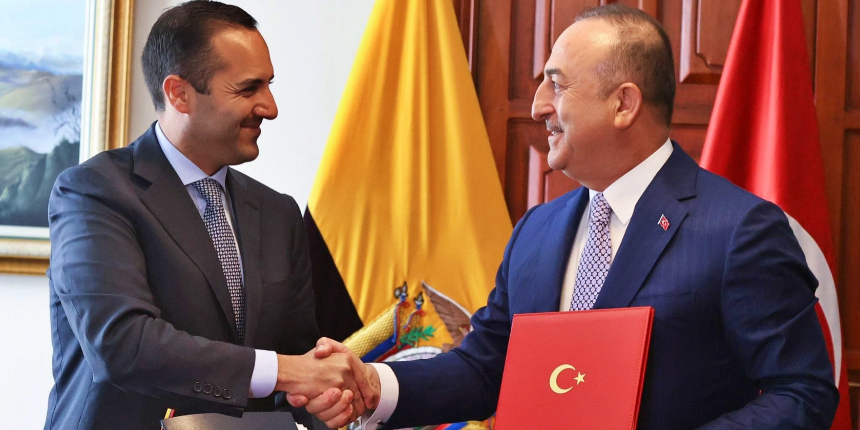 Ekvador ve Türkiye arasında 3 anlaşma imzalandı